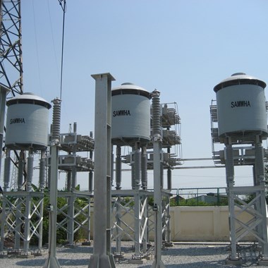 Giàn tụ bù 110kV - 50Mvar - Trạm 220kV Bình Hòa