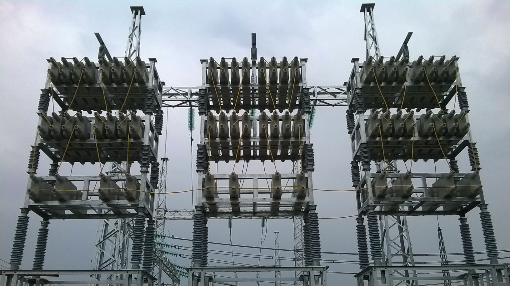 Các giàn tụ bù 110kV - 50Mvar - PTC1